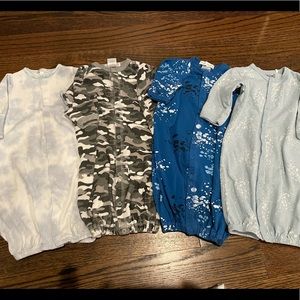 4 Infant Converter Gowns